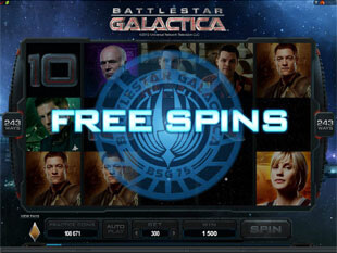 Battlestar Galactica Microgaming slot Free Spins