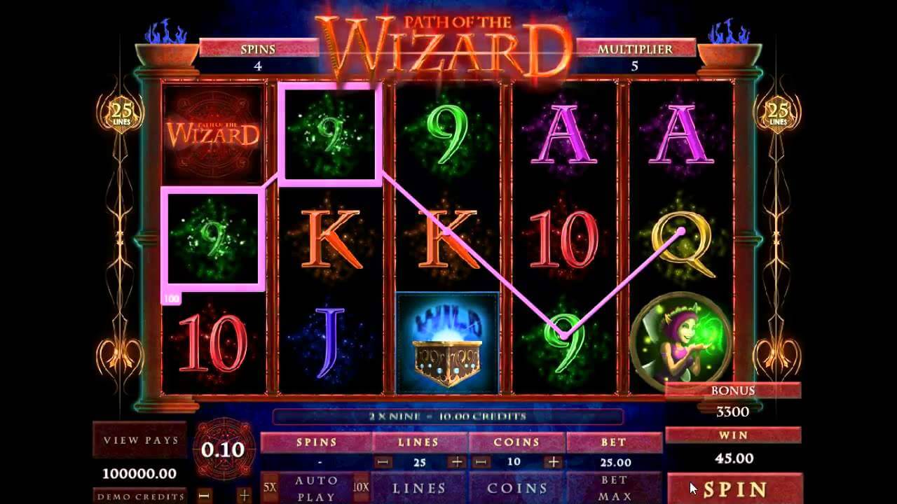 Path of the Wizard slot Free Spins
