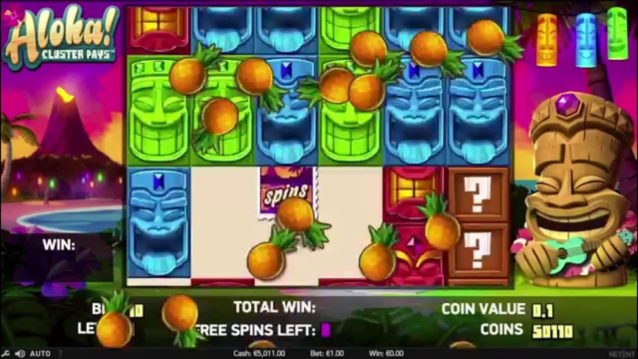Aloha Cluster Pays Free Spins