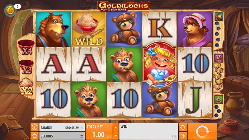 Goldilocks and the Wild Bears Free Spins